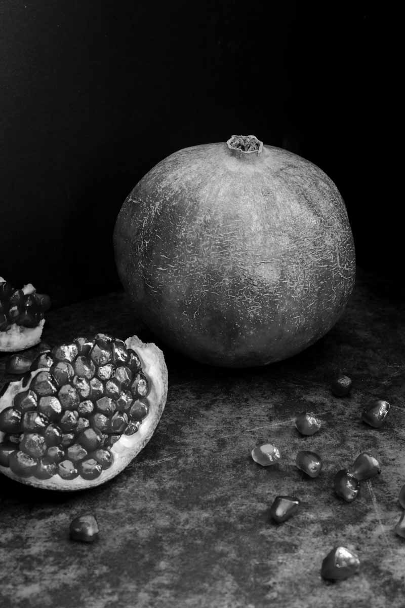 image of fresh pomegranade fruit used as skincare natural ingredients