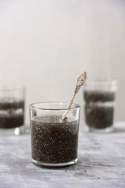 picture of the skincare superfood chia seeds