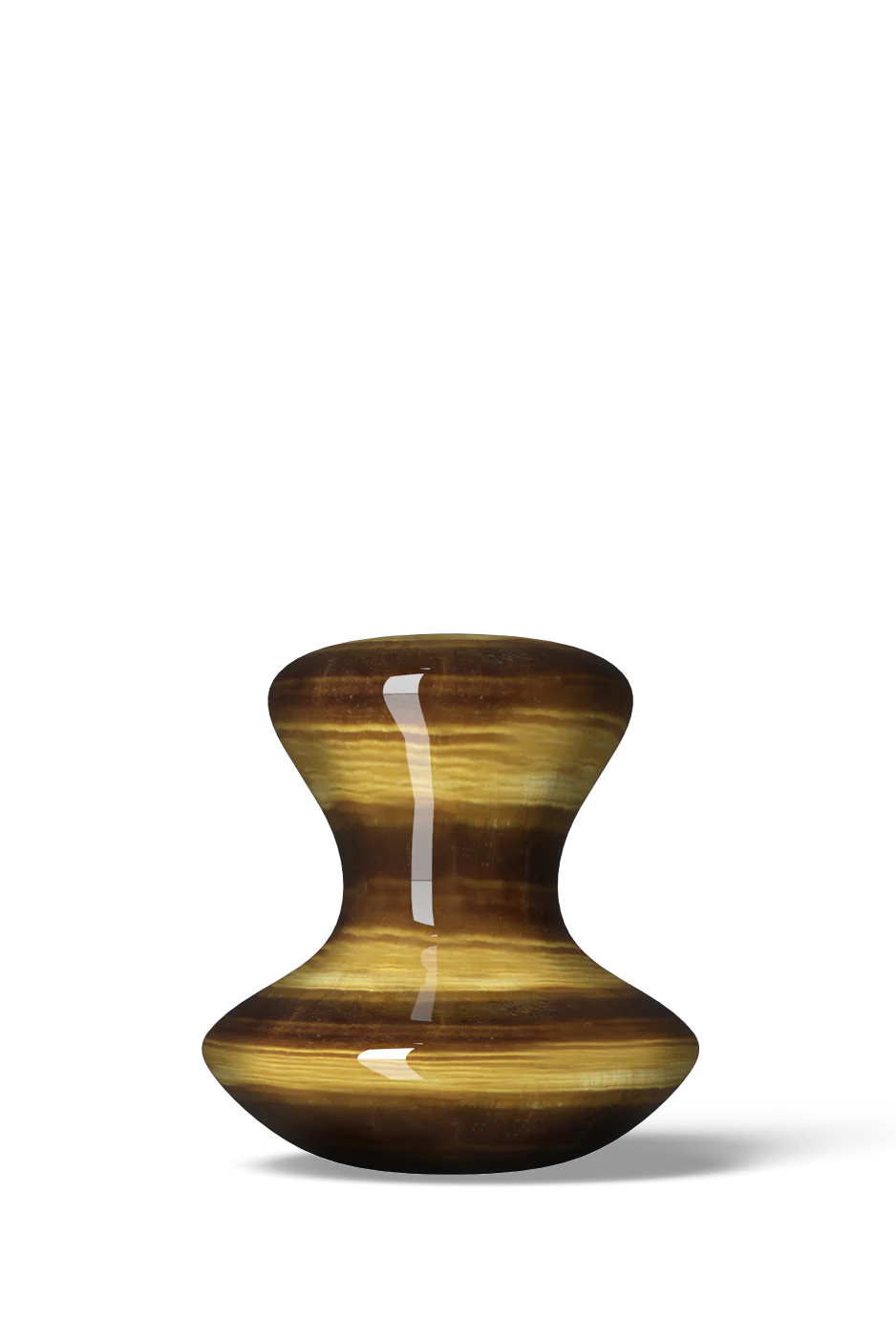 image of a gua sha made of tiger bud for eye care