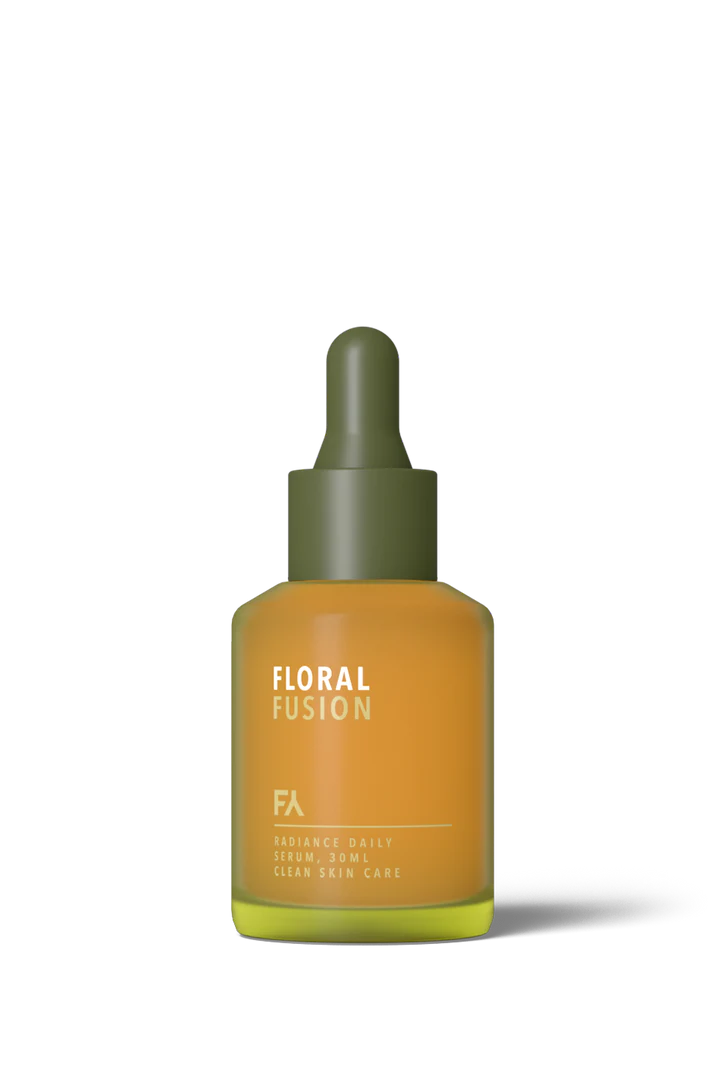 floral fusion radiance daily serum by fields of yarrow