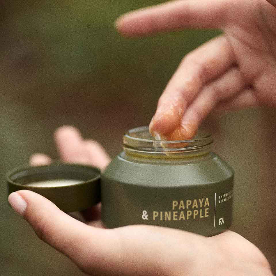 picture about fields of yarrow product pinapple and papaya