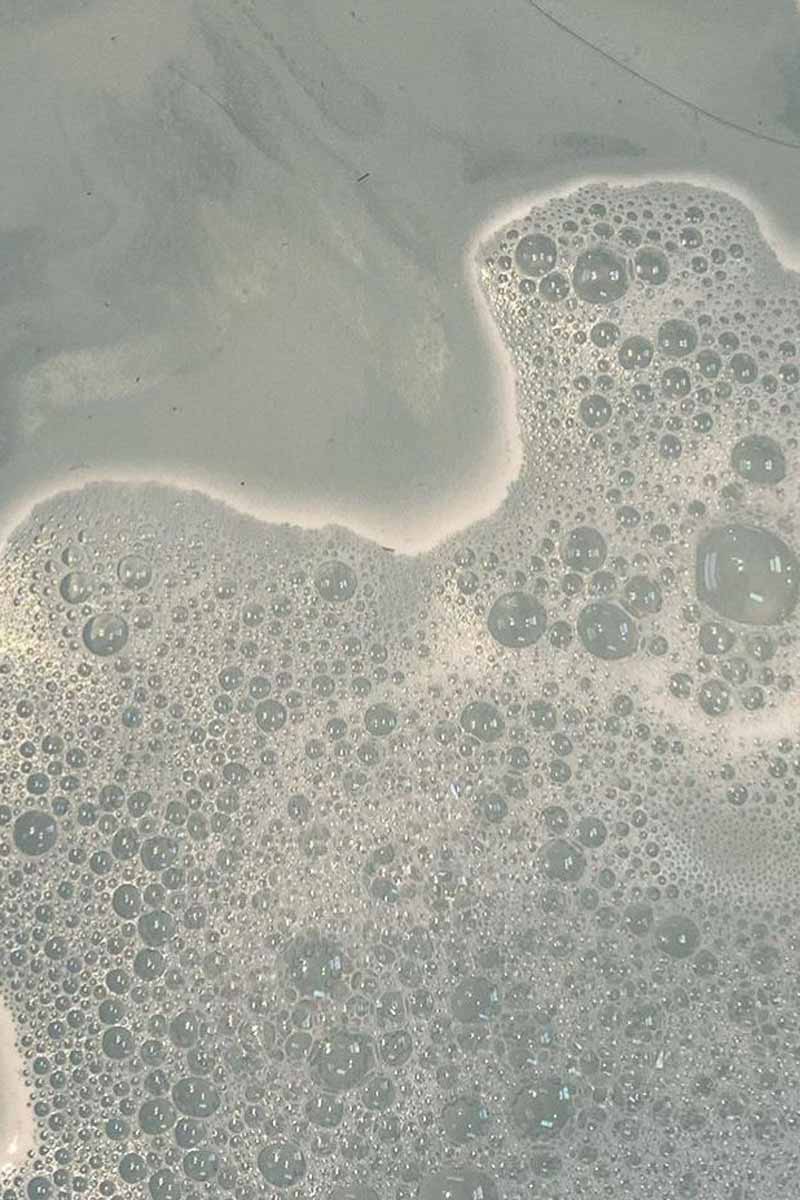 close up of a water texture that looks like salicylic acid