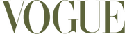 Logo of Vogue Magazine on which Fields of Yarrow was featured