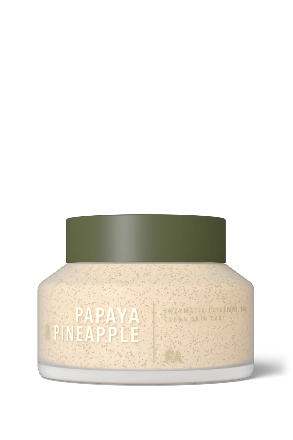 product picture of the fields of yarrow papaya & pineapple enzymatic exfoliant